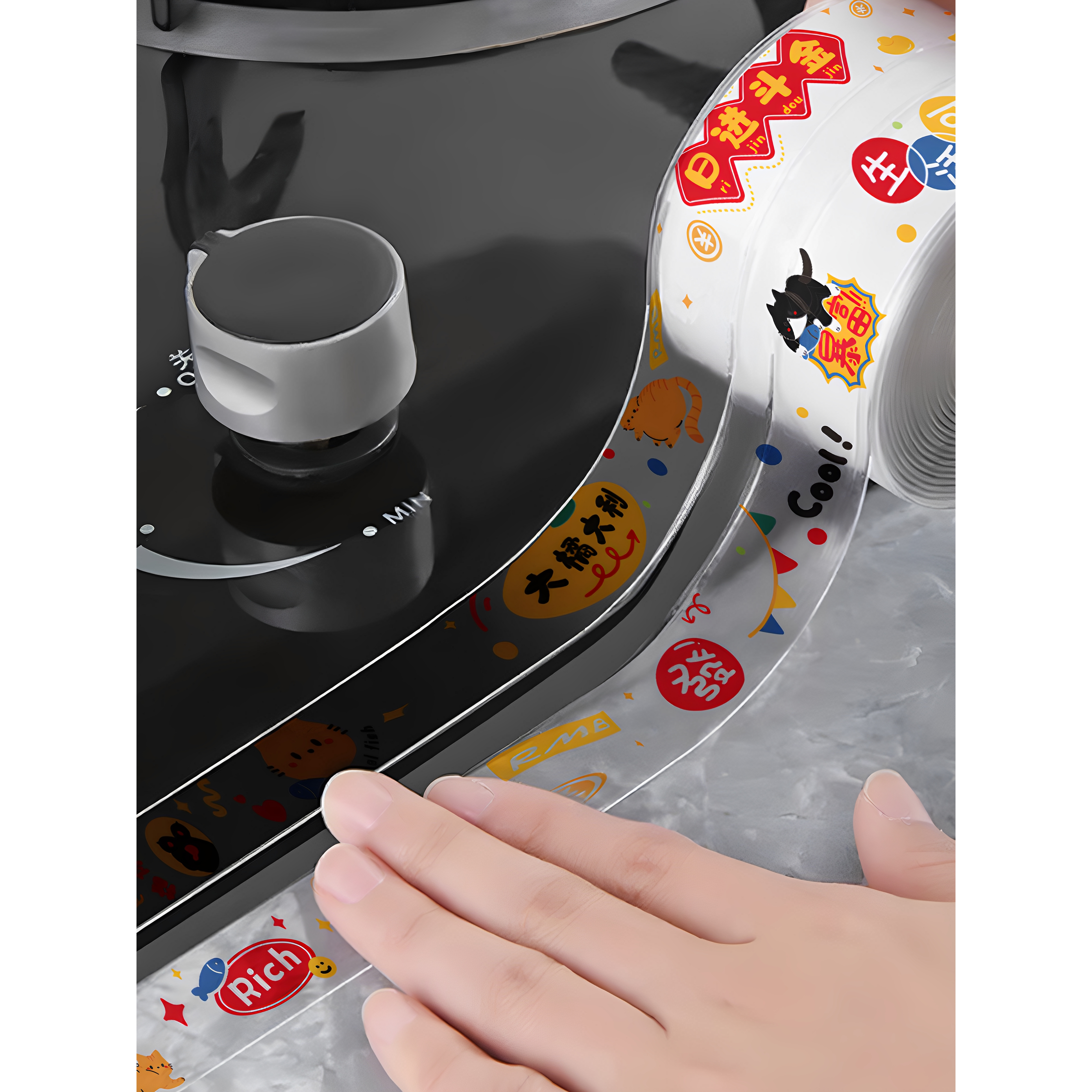 厨卫水槽防水贴防霉贴美缝贴条缝隙贴马桶贴灶台贴防水胶带密封条