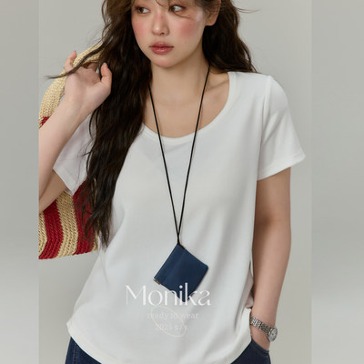 摩妮卡大尺码女装胖mm纯