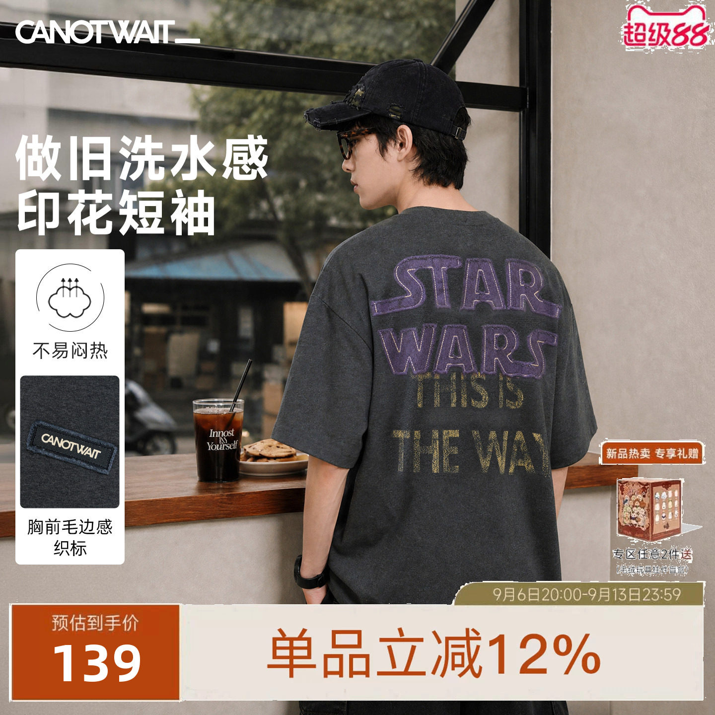 CANOTWAIT_迪士尼星球大战短袖图片