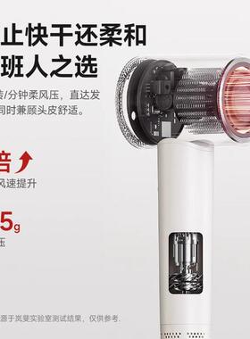 RUAFEE岚斐家用高速电吹风筒负离子吹风机小型速干不伤发便携出行