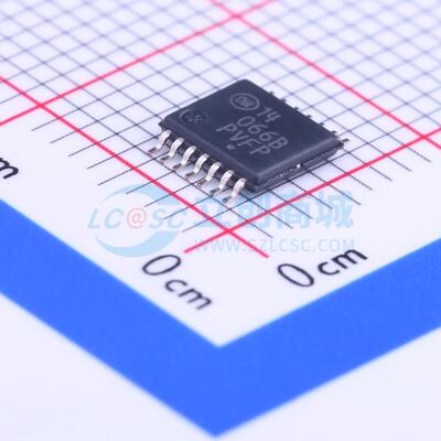 MC14066BDTR2G TSSOP-14 模拟开关/多路复用器 onsemi(安森美)全