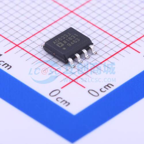 AD633JRZ SOIC-8-150mil 线性 - 模拟乘法器/除法器 ADI(亚德诺)