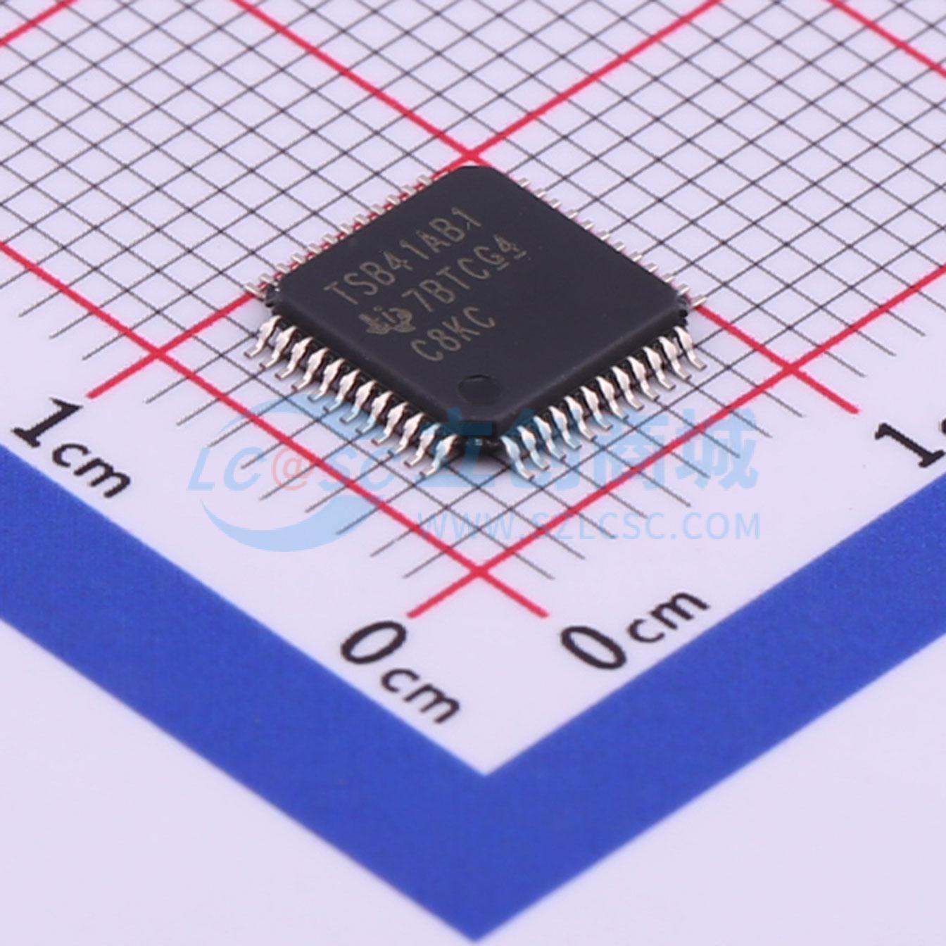 TSB41AB1PHP HTQFP-48(7x7) 以太网收发器 TI(德州仪器)正品原装