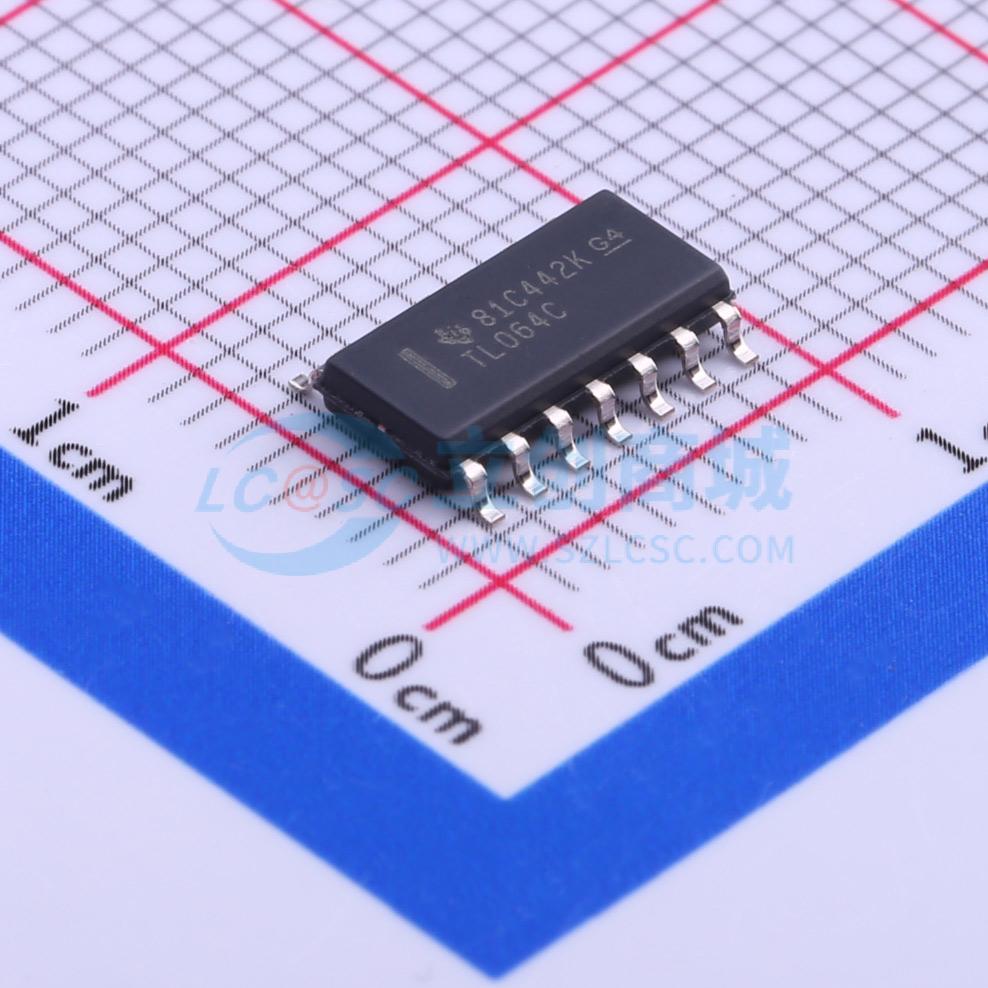 TL064CDR SOIC-14 FET输入运放 TI(德州仪器)全新原装 电子元器件