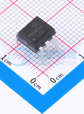 FOD4108 DIP-6 可控硅输出光耦 onsemi(安森美)全新原装 电子元器