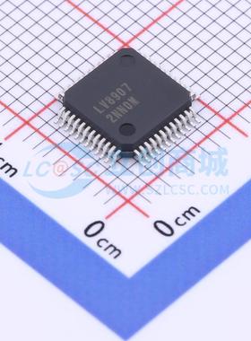 LV8907UWR2G LQFP-48-EP(7x7) 无刷直流(BLDC)电机驱动芯片 onsem