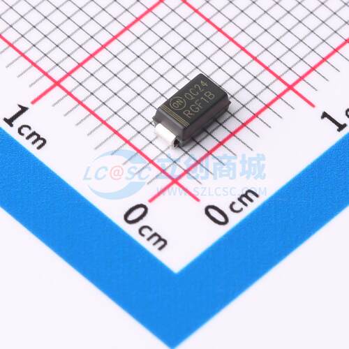 RGF1B SMA(DO-214AC) 快恢复/高效率二极管 onsemi(安森美)全新原