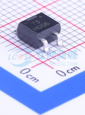 HD06-T MiniDIP 整流桥 DIODES(美台)正品全新原装 电子元器件配