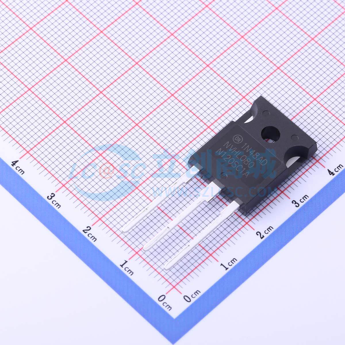 NVHL080N120SC1A TO-247-3 场效应管(MOSFET) onsemi(安森美)全新