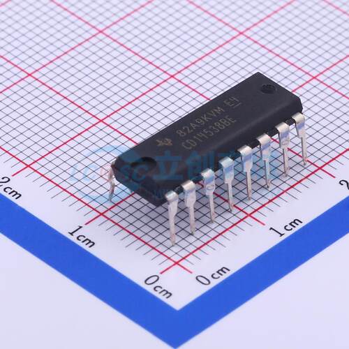 CD14538BE DIP-16 单稳态多谐振荡器 TI(德州仪器)正品原装 电子