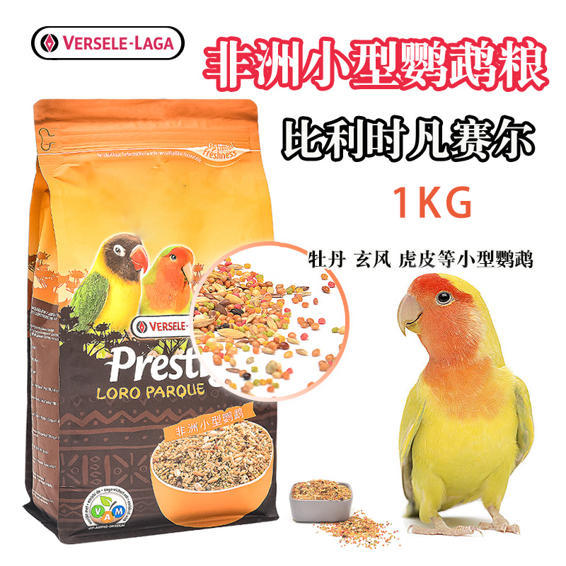 凡赛尔虎皮小型牡丹鹦鹉粮食