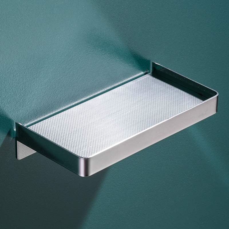 304不锈钢厕所手机架免打孔公共