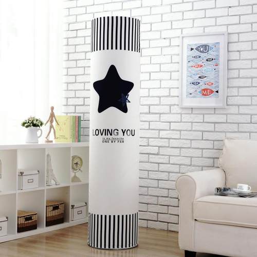 韩版淘宝天猫全包一体圆形空调罩柜机圆柱形防尘罩空调罩