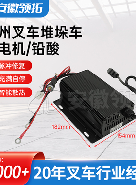 叉车电动堆垛车充电器AMDSZ100-740300-000车载铅酸电池充电机