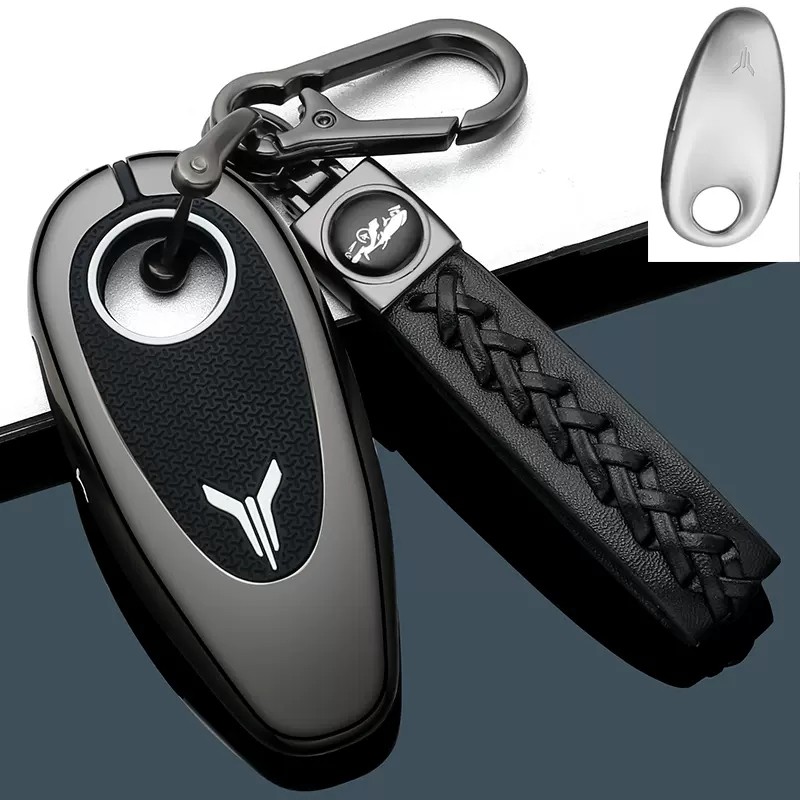 全新岚图Free车钥匙套2023款蓝图追光遥控包高档金属保护壳扣男女