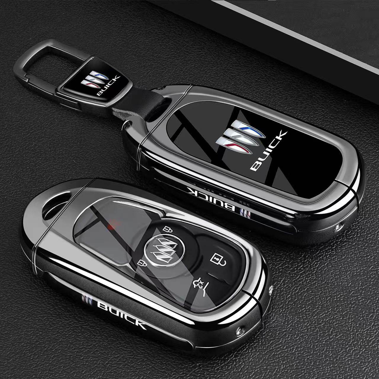 别克君威钥匙套老君越GL6微蓝昂科威GL8威朗昂科拉昂扬汽车包扣壳