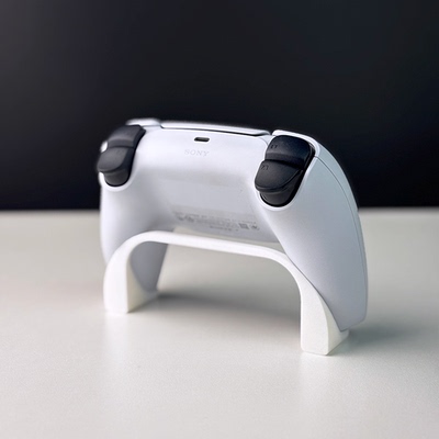 隐形PS5手柄支架索尼游戏控制器专用底座简约保护创意设计3D打印