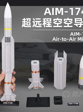 1:12美国AIM-174B空空导弹模型3D打印静态拼接模型军迷摆件军模