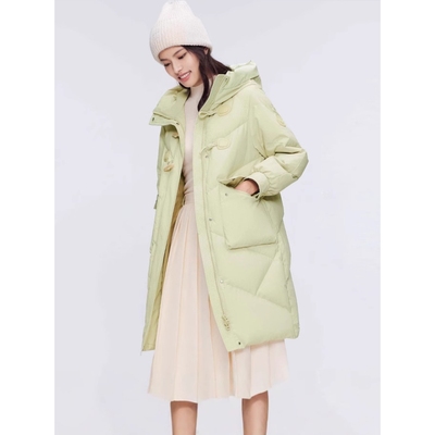 洋气高端新款纯色羽绒服