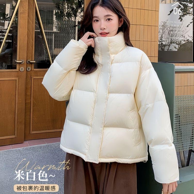 2025新国标95白鸭绒短款羽绒服