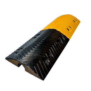 线槽减速带橡胶货车用道路减速带过线W型穿线缆保护槽压线板