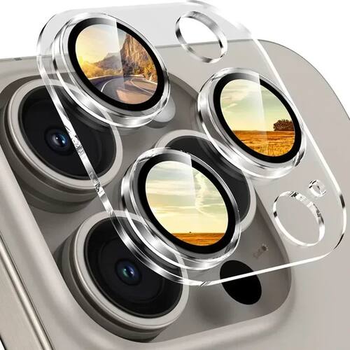 Clear Camera Lens Tempered Glass Screen Protector for