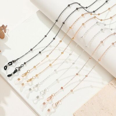 Fashion Glasses Beaded Glasses Chain For Women Summer Daisy