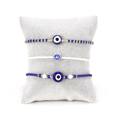 Exquisite Blue Evil Eyes Bracelet for Woman Turkish Lucky