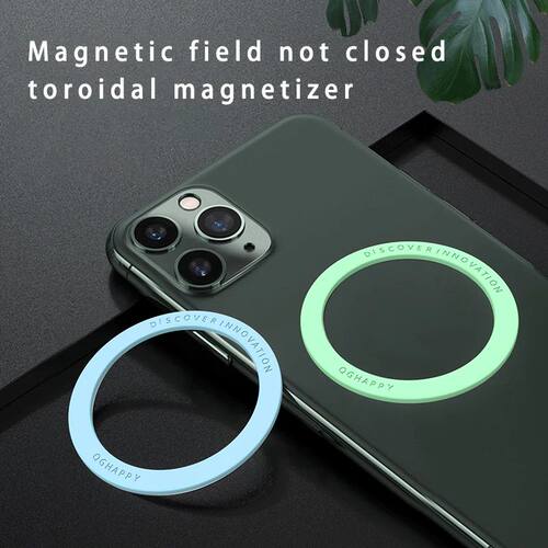 Magnetic Plate Ring For Magsafe Wireless Charger Iron Sheet