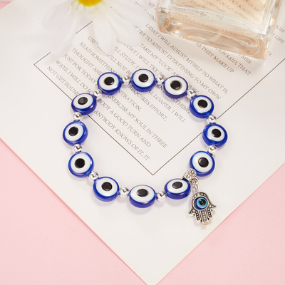 Lucky Blue Evil Eye Bracelets For Couple Lover Women Men