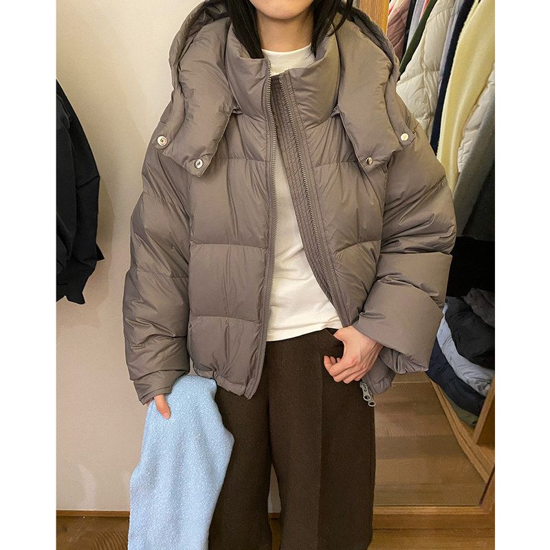 EVERTRUE90白鸭绒羽绒服女保暖