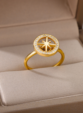 Fashion Anxiety Ring Spinner Rings For Women Satinless