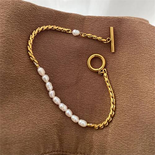 316L Stainless Steel Simplicity Irregular Shaped Imitate Pea