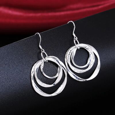 Sterling Silver Earrings for Women party Jewelry