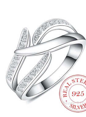 High-quality Real 925 Sterling Silver Rings for Women