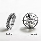 Astronomical Women Ball Vintage Rings For Men Creative