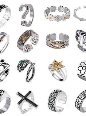 Ring for Women Girls Demon Eyes Fashion Men Jewelry Vintage