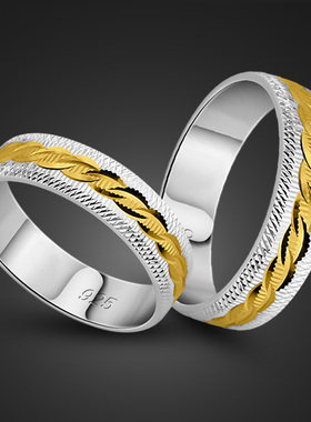 Fashion 100% 925 Sterling Silver Ring  For Men & Women