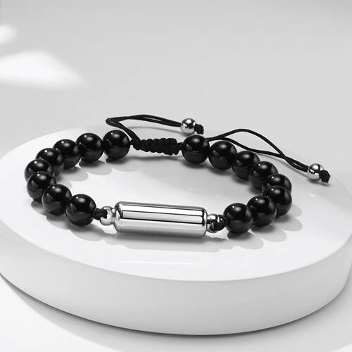 Cremation Bracelets For Men,adjustable Tiger Eye Beads