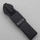 反装 防水尼龙拉链头配件3号5号7号反向隐形拉锁头黑色尼龙拉链锁