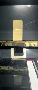 海伦钢琴缓降器配件琴盖打孔遮丑边框包边装饰条U型边框铁片一套