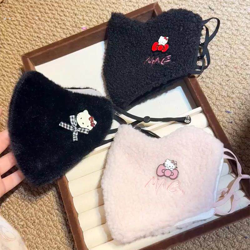 口罩女高颜值秋冬天防风防寒羊羔毛绒面罩骑行可爱保暖舒适透气