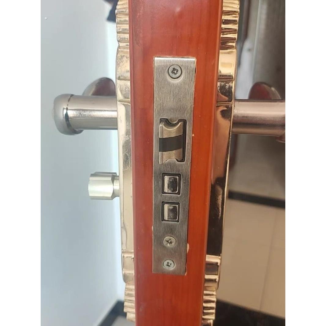 室内门锁锁体卧室房间木门家用通用型家用执手不锈钢消声静音锁舌