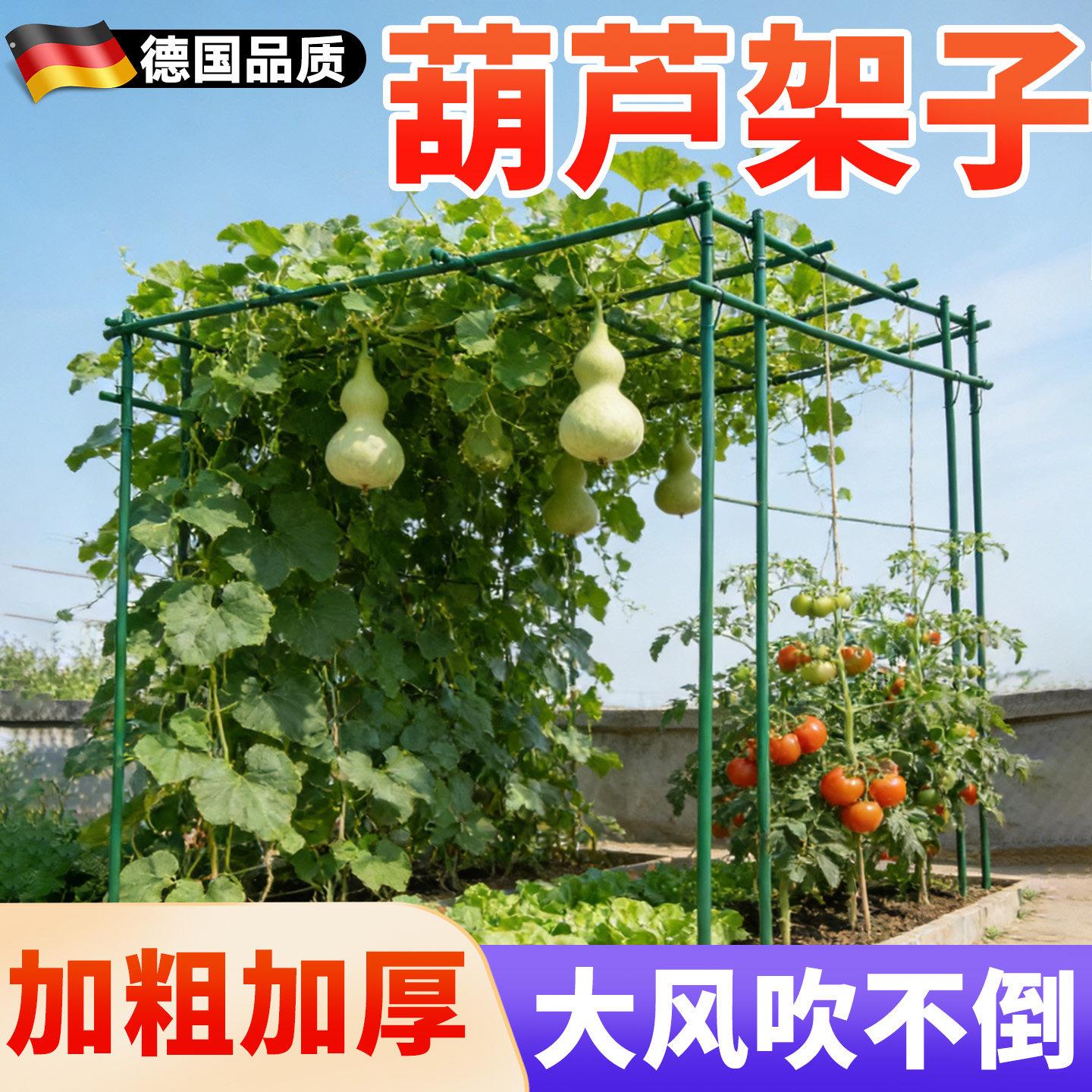葫芦架子葡萄架子庭院户外百香果爬藤架黄瓜豆角架丝瓜搭棚子支架