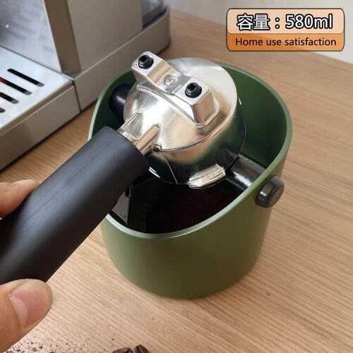 迷你咖啡敲渣桶意式咖啡粉半自动渣桶家用吧台防滑倒渣咖啡器工具