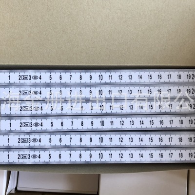 跨境木工工具abs folding ruler ABS折叠尺折尺2米10千分尺