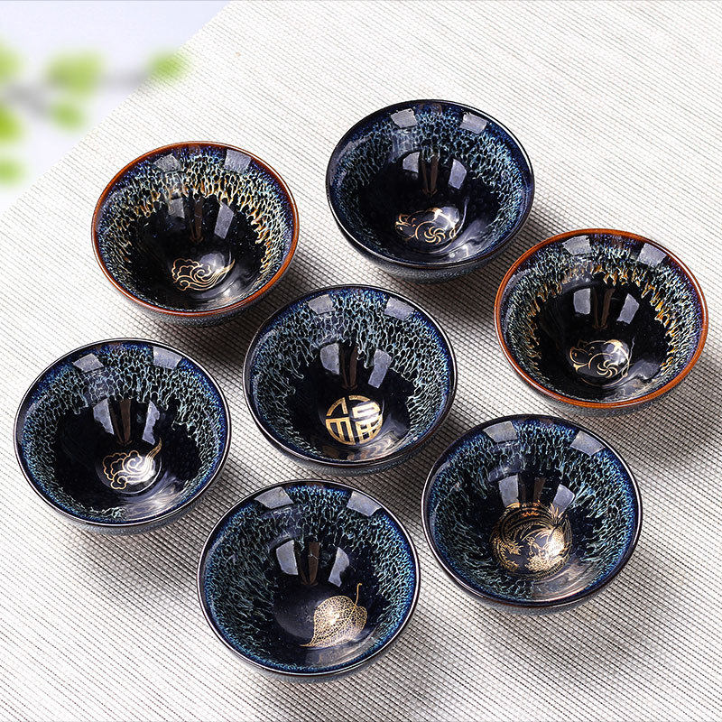 建阳建盏功夫茶杯陶瓷茶盏单个主人杯小品茗杯天目盏茶具家用茶碗,餐饮具,茶杯,淘宝优惠券,粉丝福利购,淘宝优惠卷