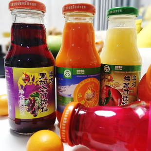新疆神内胡萝卜汁石榴汁饮料果蔬零脂肪代餐绿色食品238ml包邮