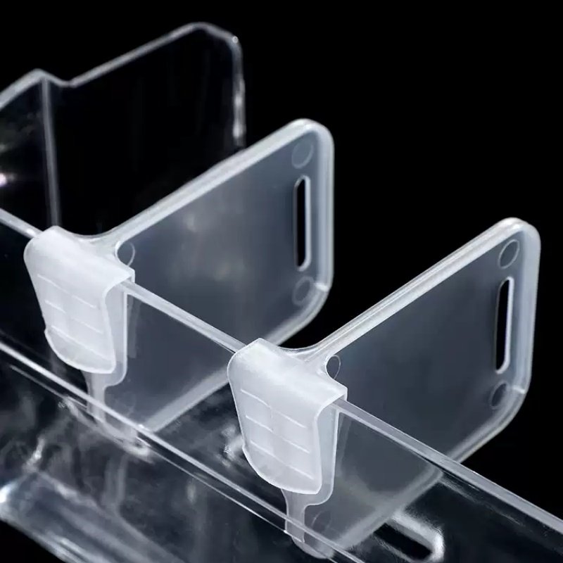 可调节小卡扣抽屉收纳万能实用冰箱分隔夹侧门分隔板隔断分格神器