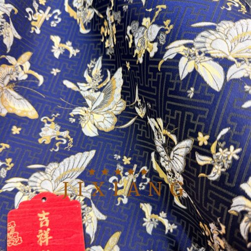 定制款老宋锦100%桑蚕丝138门幅32姆米左右7号